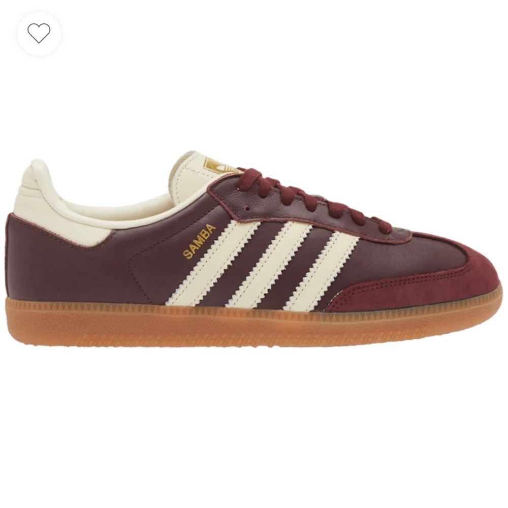 NWT adidas Samba OG Maroon - Gender Inclusive